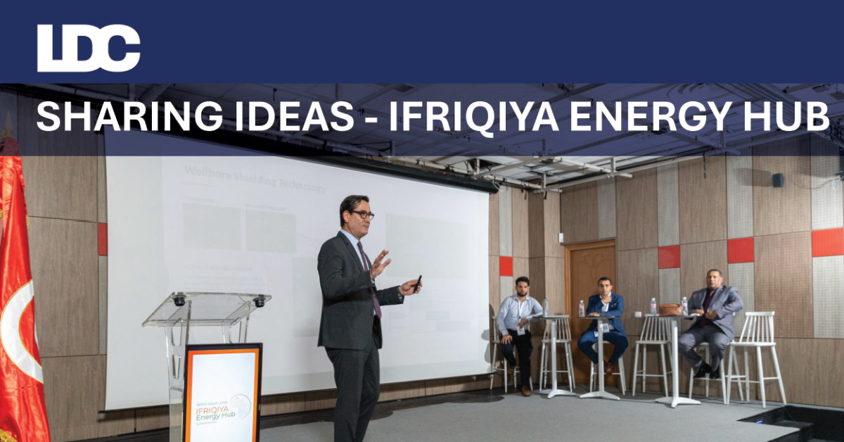 LDC CEO Heimo Muckenschnabl at Ifriqiya Energy Hub panel on proactive engineering